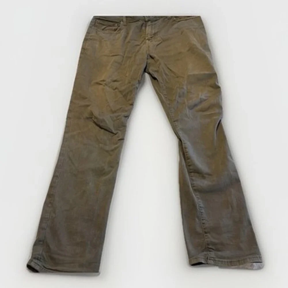 American Eagle Outfitters Men's Khaki Green Flex 34/30 Pants Work/Play